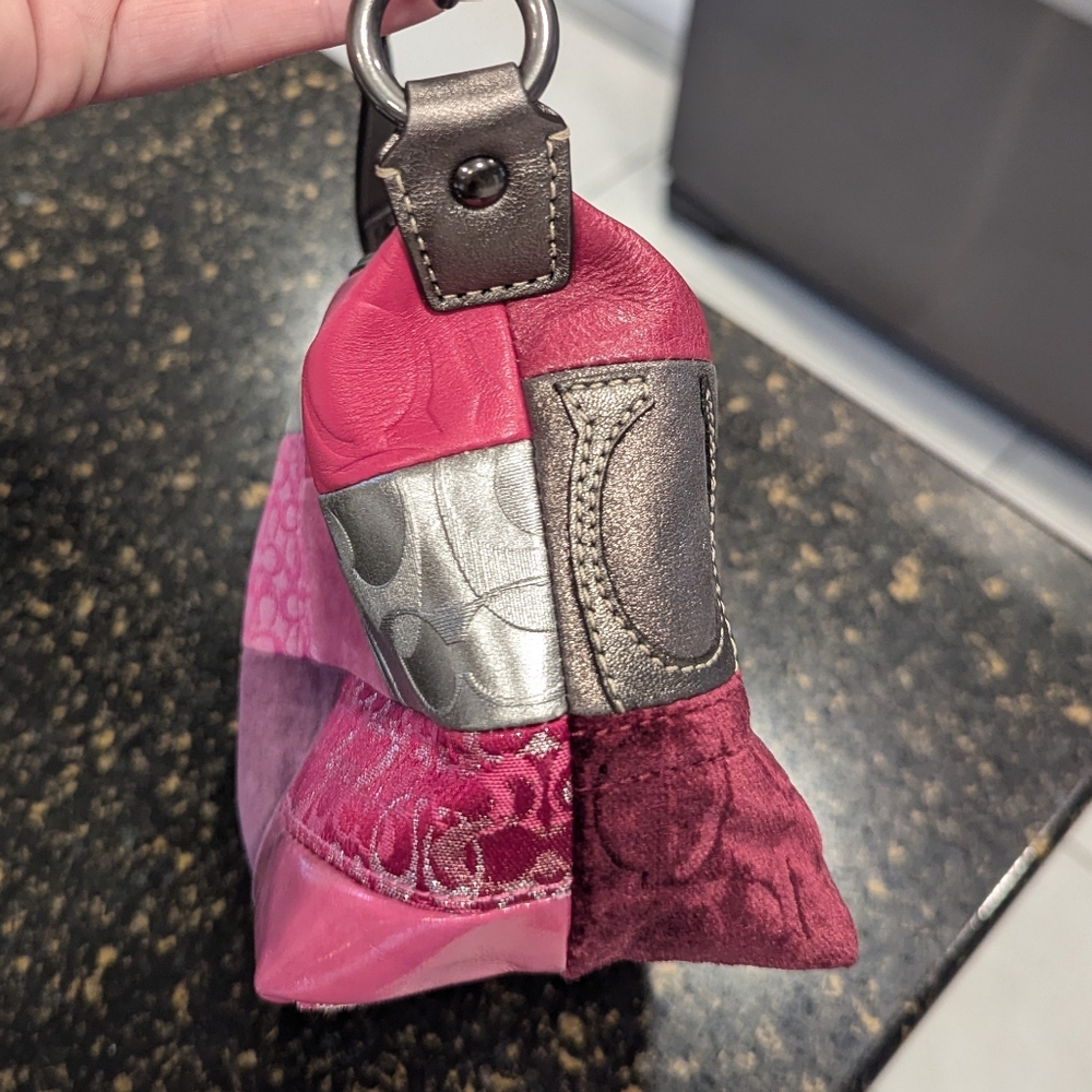 Y2K Pink Patchwork Demi Mini Shoulder Bag - Picture 5 of 10